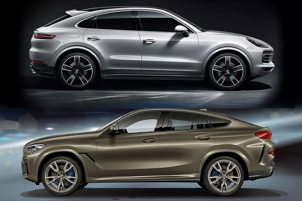 BMW X6 vs Porsche Cayenne Đâu là chiếc SUV Coupe tối thượng?